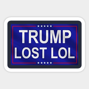 Trump Lost LOL Sticker